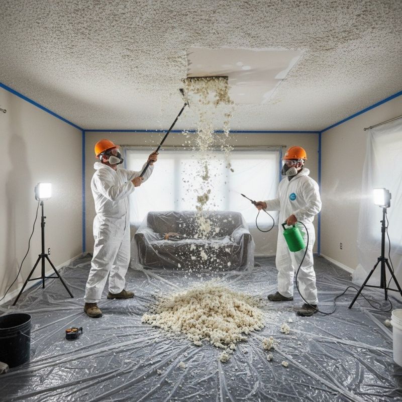 Popcorn Ceiling Removal
